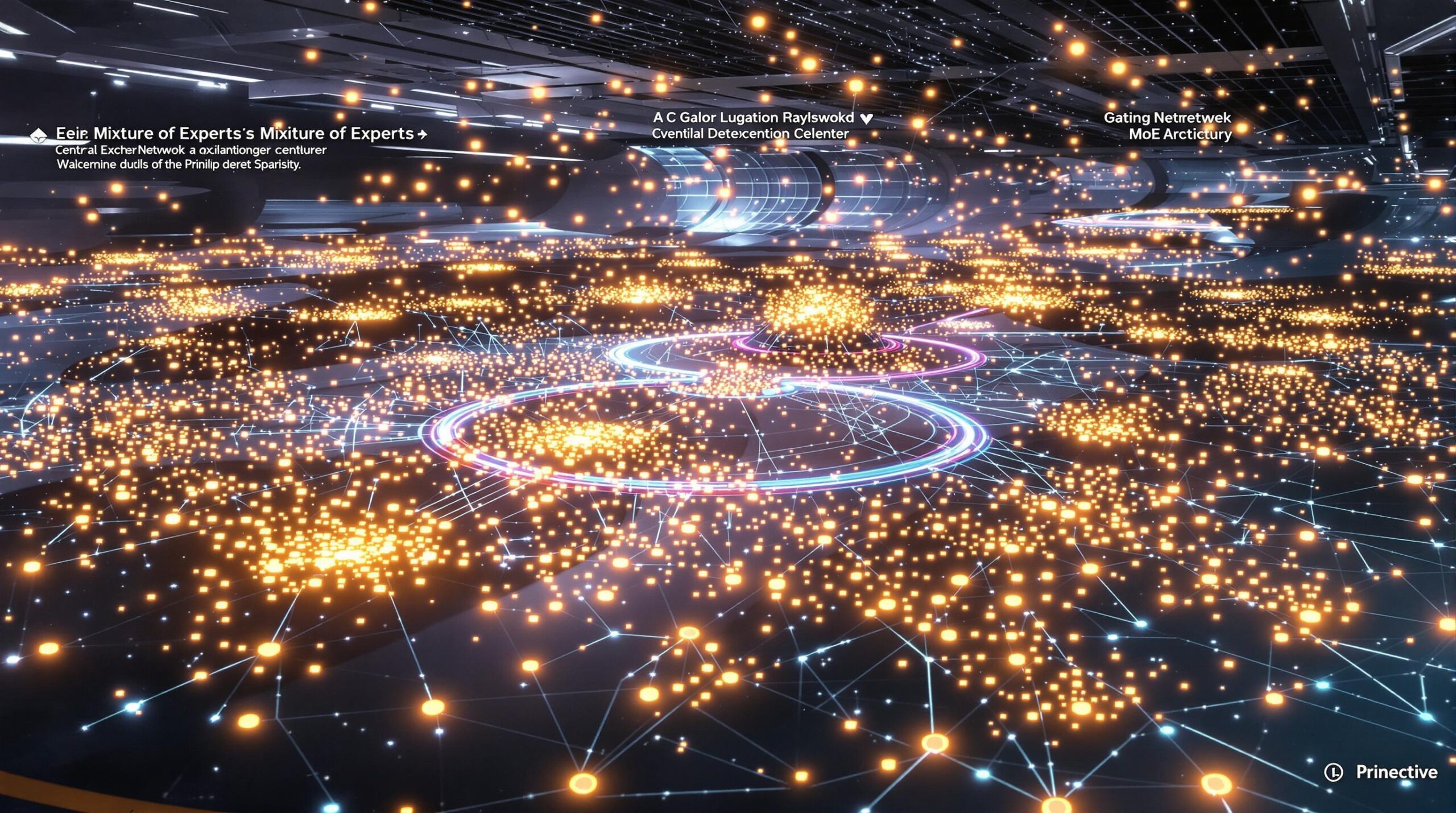 Neuronale Netzwerke in Aktion: Eine visuelle Reise durch die Mixture of Experts-Architektur